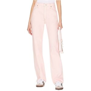 RE/DONE 90s High Rise Loose Women's Jeans Pink Size 28 NWT 90s Y2K Pastel Girly